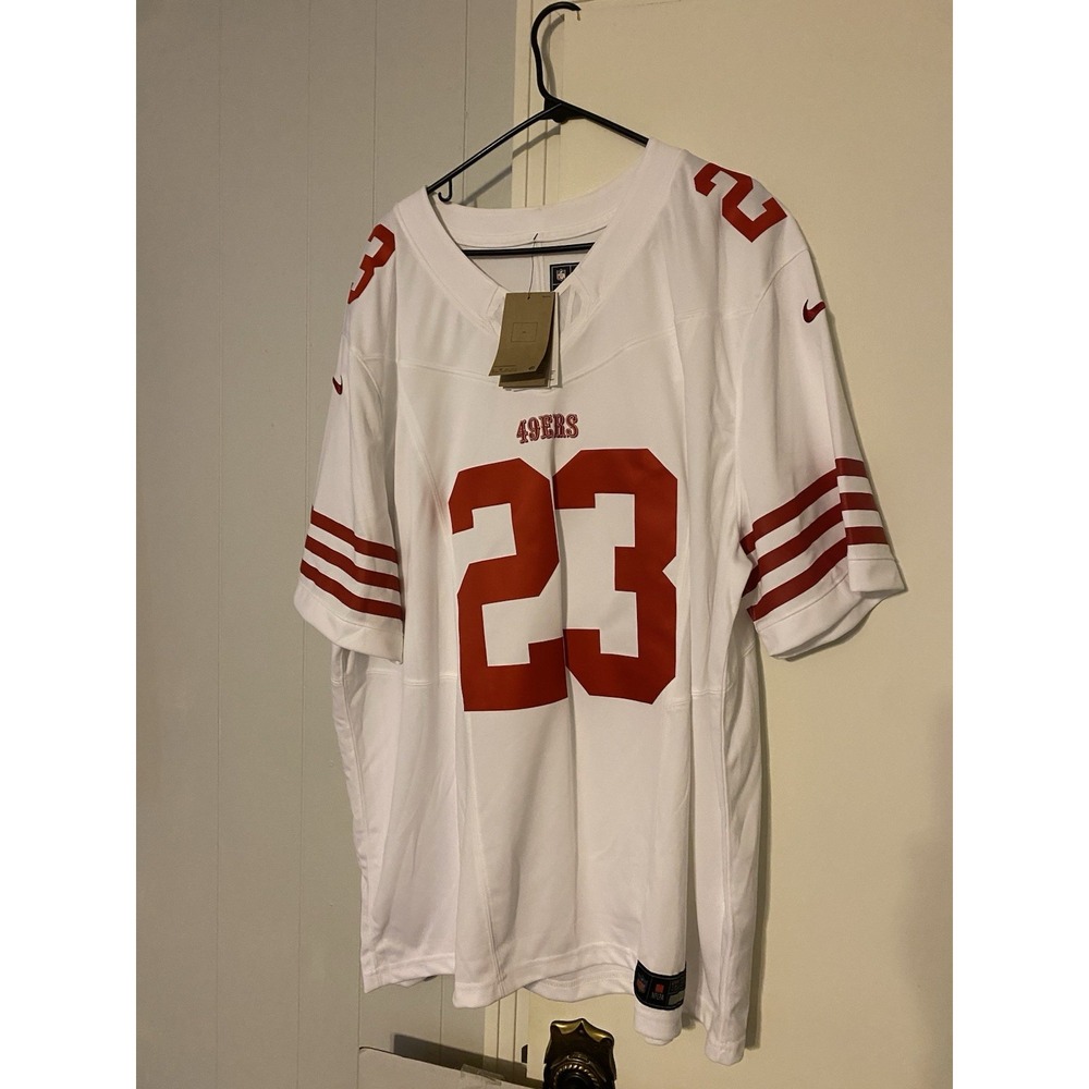 NWT Christian Mccaffrey San Francisco 49ers Nike Jersey Mens XXXL NFL Football